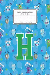 Primary Composition Notebook Grades K-2 Story Journal H