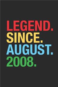 Legend Since August 2008
