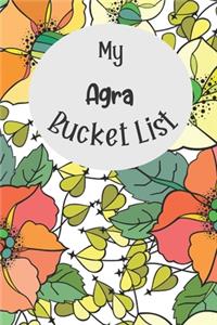 My Agra Bucket List
