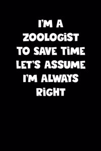 Zoologist Notebook - Zoologist Diary - Zoologist Journal - Funny Gift for Zoologist