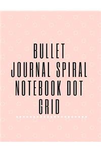 Bullet Journal Spiral Notebook Dot Grid