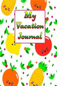 My Vacation Journal