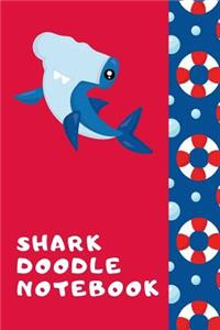 Shark Doodle Notebook