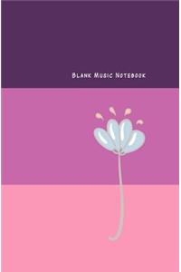 Blank Music Notebook