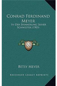 Conrad Ferdinand Meyer