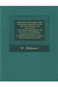 Bibliotheca Philologica