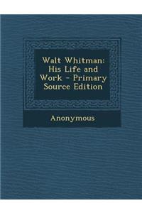 Walt Whitman