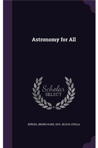 Astronomy for All