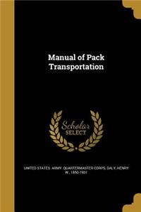 Manual of Pack Transportation