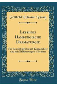 Lessings Hamburgische Dramaturgie