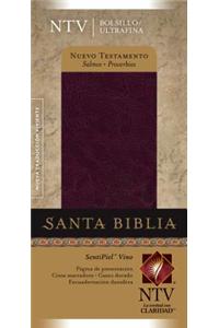 Nuevo Testamento con Salmos y Proverbios NTV, Edicion bolsillo ultrafina