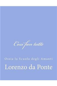 Cosi fan tutte