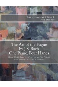 The Art of the Fugue by J.S. Bach, One Piano Four Hands