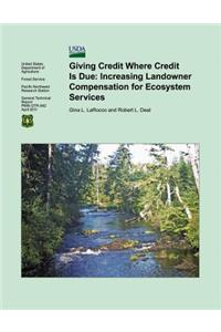 Giving Credit Where Credit is Due