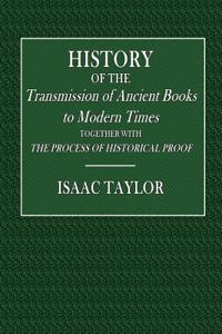 History of the Transmission of Ancient Books to Modern Times