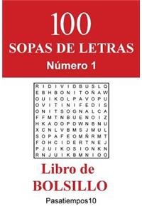 100 Sopas de letras Libro de Bolsillo - N. 1