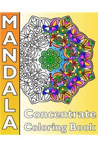 Concentrate Mandala Coloring