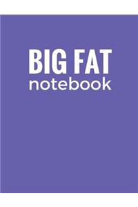 Big Fat Notebook (600 Pages)