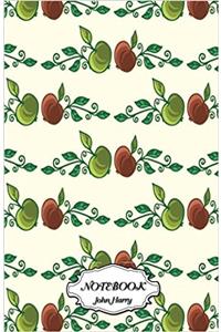 Notebook Journal Dot-grid, Fruits Pattern No.1