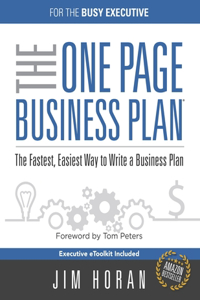 One Page Business Plan for the Busy Executive