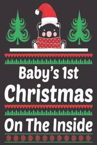 baby's 1st Christmas on the inside