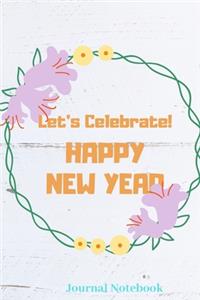 Happy New Year Journal Notebook