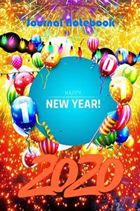 Happy New Year 2020 journal notebook