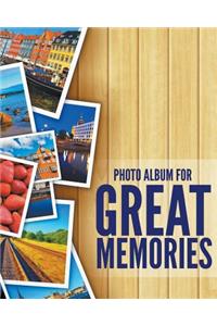 8 x 10 Photo Album For Great Memories