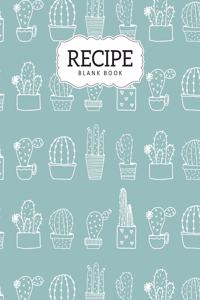 Recipe Blank Book