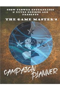 The Game Master's Campaign Planner