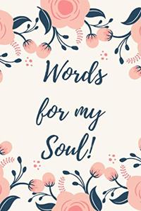 Words for my Soul