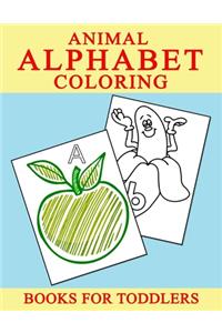 Animal Alphabet Coloring Books For Toddlers
