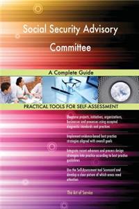 Social Security Advisory Committee
