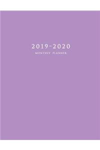 2019-2020 Monthly Planner