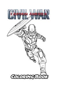 Captain America Civil War Coloring Book