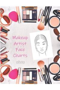 Makeup Artist Face Charts