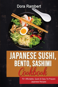 Japanese Sushi, Bento, Sashimi Cookbook