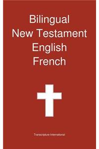 Bilingual New Testament, English - French