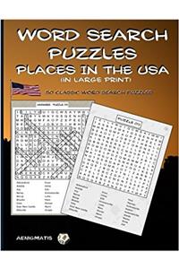 Word Search Puzzles - Places in the USA