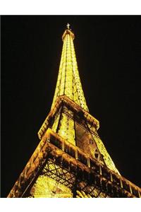 Eiffel Tower Paris France Notebook