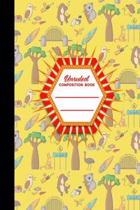 Unruled Composition Book