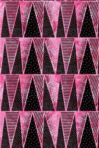 Journal Notebook Abstract Triangles Pattern 8