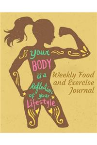 Weekly Food and Exercise Journal