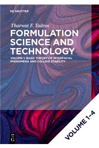 [set Formulation Science and Technology, Vol 1-4]