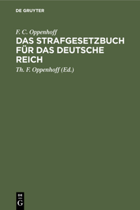Das Strafgesetzbuch Für Das Deutsche Reich