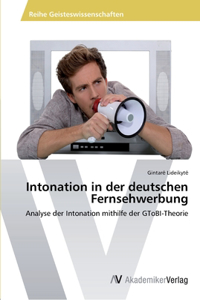 Intonation in der deutschen Fernsehwerbung