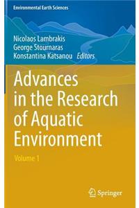 Advances in the Research of Aquatic Environment