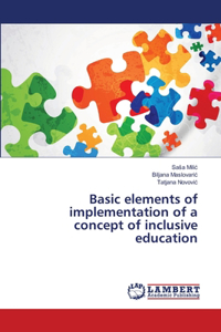 Basic elements of implementation of a concept of inclusive education