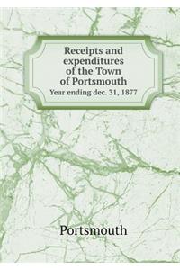 Receipts and expenditures of the Town of Portsmouth Year ending dec. 31, 1877