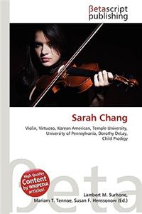 Sarah Chang